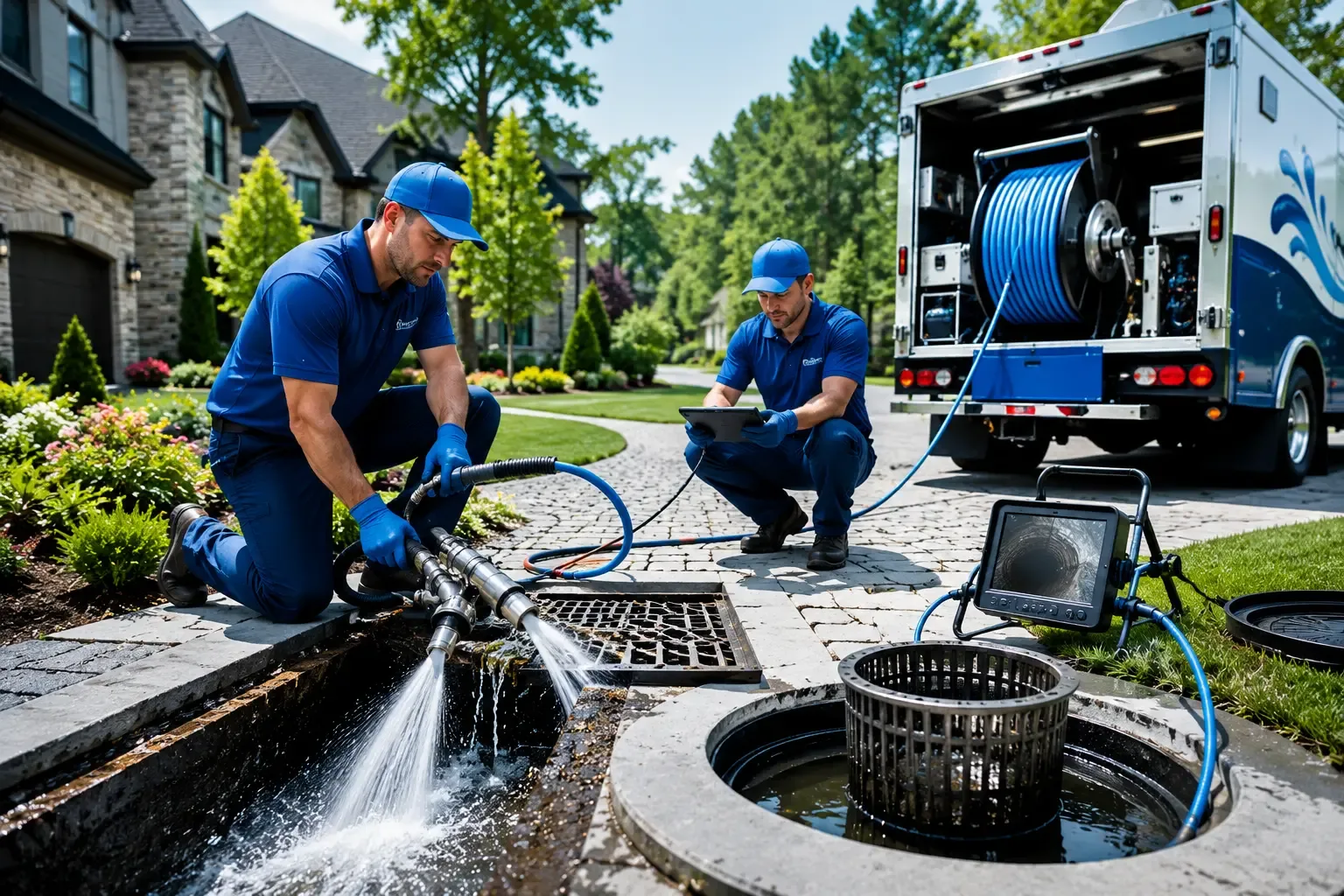 Local outdoor drain cleaning professionals in Brooklin, ME